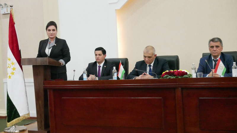 Национальной библиотеке Таджикистана