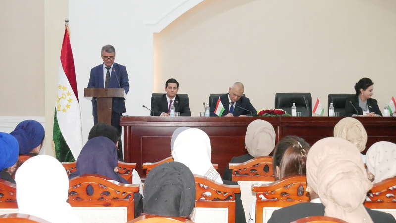 Национальной библиотеке Таджикистана